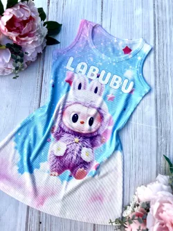 Dievčenské letné šaty LABUBU