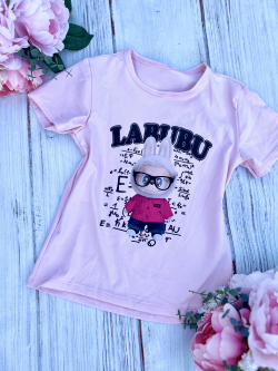 Bavlnené dievčenské tričko LABUBU