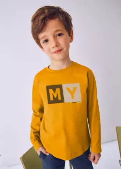 Chlapčenské basic tričko dlhý rukáv