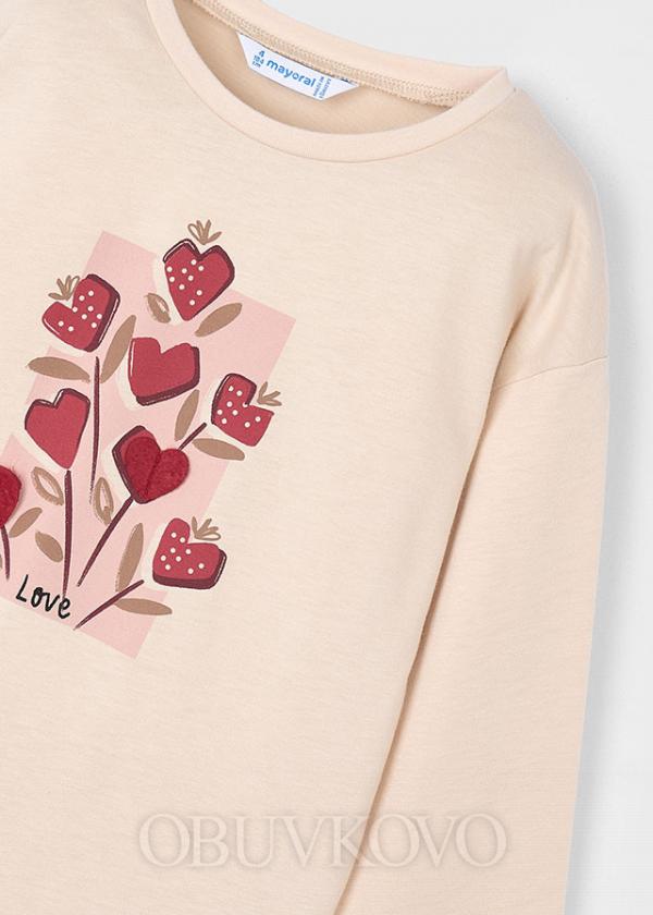 MAYORAL bavlnené dievčenské tričko