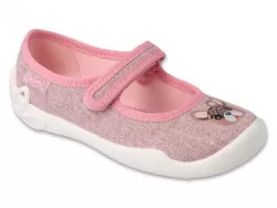 Dievčenské plátené baleríny BEFADO