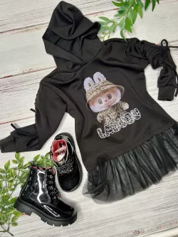 Dievčenské šaty tunika LABUBU