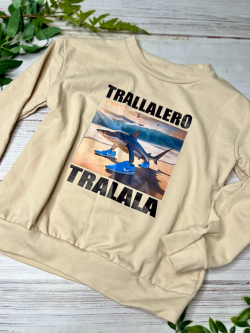 Detské tričko s dlhým rukávom TRALLALERO TRALALA