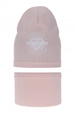 Prechodná dievčenská čiapka a nákčník