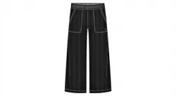 Dievčenské voľné nohavice