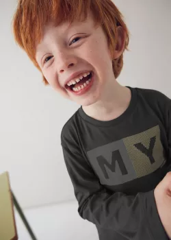 Chlapčenské basic tričko