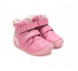 Dievčenské barefoot zimné čižmy D.D.STEP