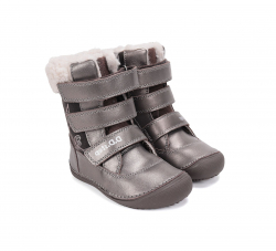 Dievčenské barefoot zimné čižmy D.D.STEP