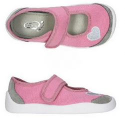 Dievčenské barefoot papučky
