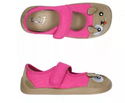Dievčenské barefoot papučky