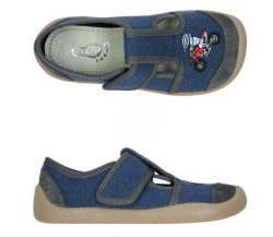 Chlapčenské barefoot papučky