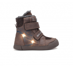 Chlapčenské LED svietiace zimné čižmy D.D.STEP