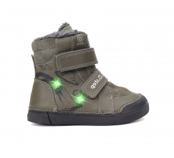 Chlapčenské LED svietiace zimné čižmy D.D.STEP