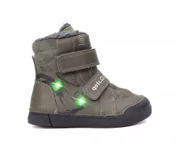 Chlapčenské LED svietiace zimné čižmy D.D.STEP