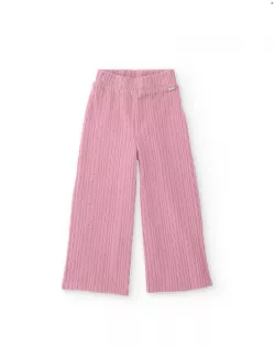 Dievčenské bavlnené voľné nohavice