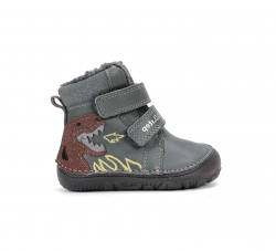 Zimné chlapčenské barefoot čižmy D.D.STEP