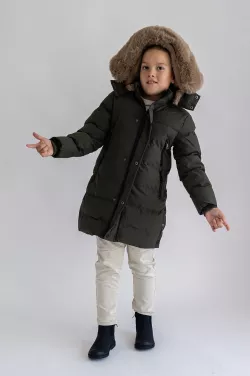 Nepremokavá chlapčenská zimná parka