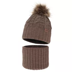Chlapčenská zimná čiapka s nákrčníkom