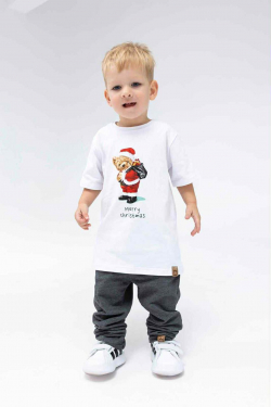 Chlapčenské tričko s vianočným motívom