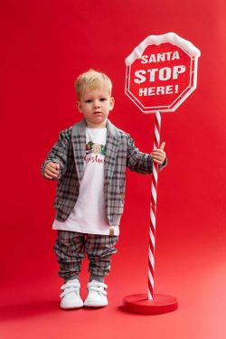 Chlapčenské bavlnené sako