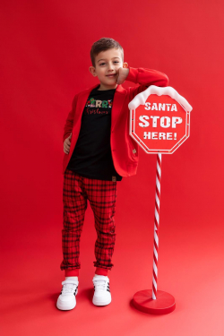 Chlapčenské bavlnené sako