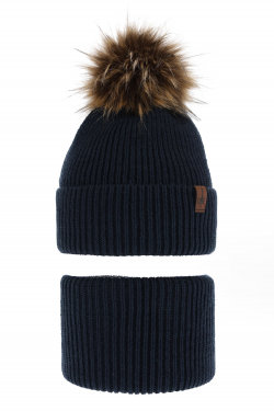 Chlapčenská zimná čiapka s nákrčníkom