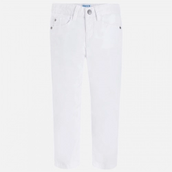 MAYORAL chlapčenské nohavice 509-085-011 White