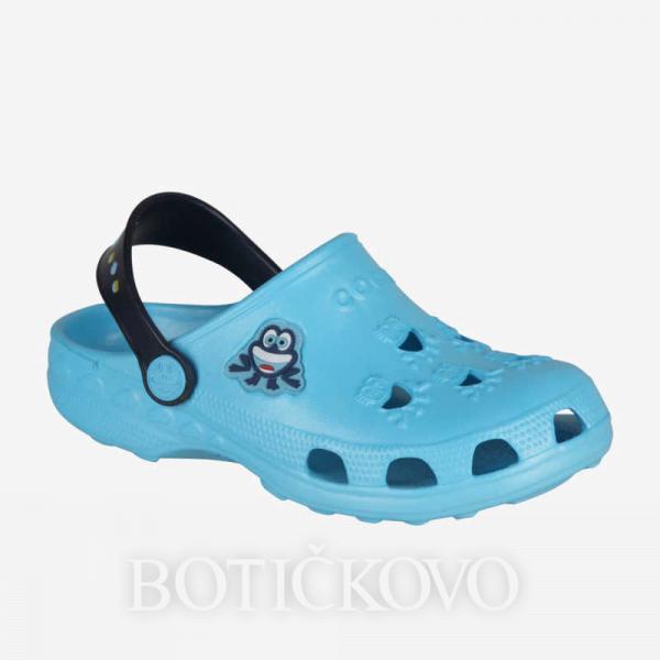 Chlapecké crocsy COQUI LITTLE FROG 8701 blue/navy