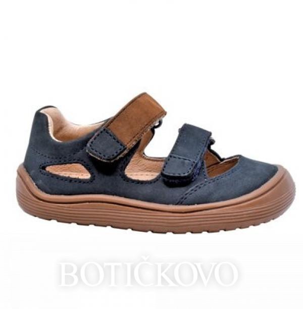 Barefoot kožené sandály 