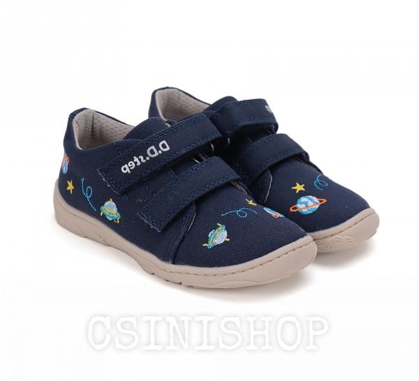 D.D.Step kisfiú barefoot vászoncipő 