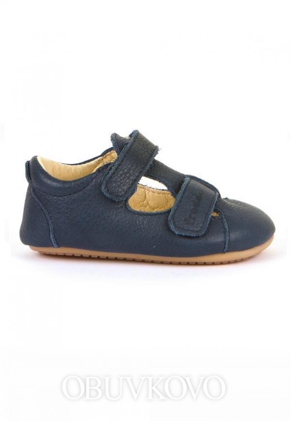 FRODDO prewalkers kožené capačky G1140003-2 dark blue