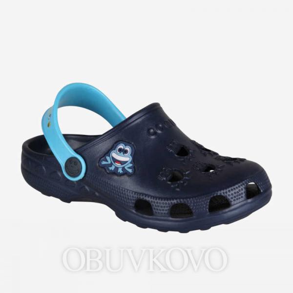 Chlapčenské crocsy COQUI LITTLE FROG 8701 navy/blue