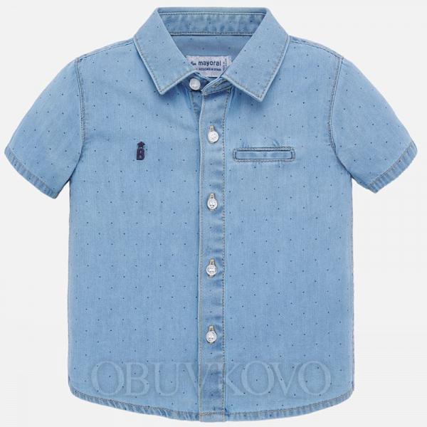 Chlapčenská rifľová košeľa MAYORAL 1156-005