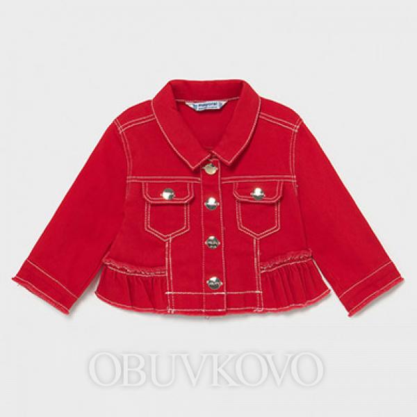 MAYORAL dievčenský prechodný kabát 1483-088 red