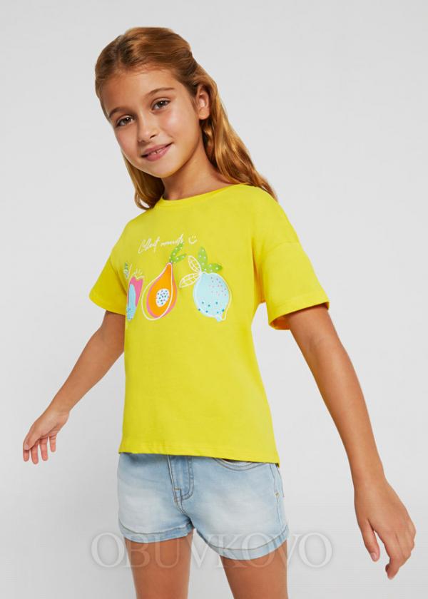 MAYORAL dievčenské tričko s krátkym rukávom 6029-052