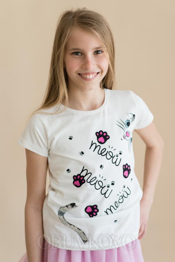 Dievčenské tričko s potlačou
