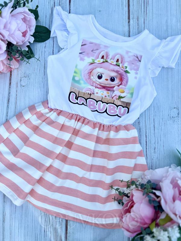 Bavlnené letné šaty LABUBU