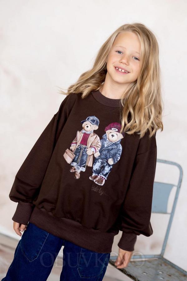 Dievčenská mikina TEDDY